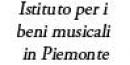 Istituto per i Beni Musicali in Piemonte